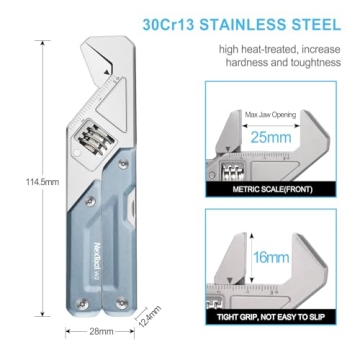 NexTool W2 8 in 1 Multi Tool with Adjustable Wrench