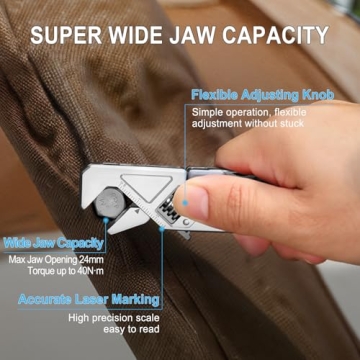 NexTool W2 8 in 1 Multi Tool with Adjustable Wrench