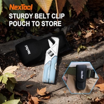 NexTool W2 8 in 1 Multi Tool with Adjustable Wrench