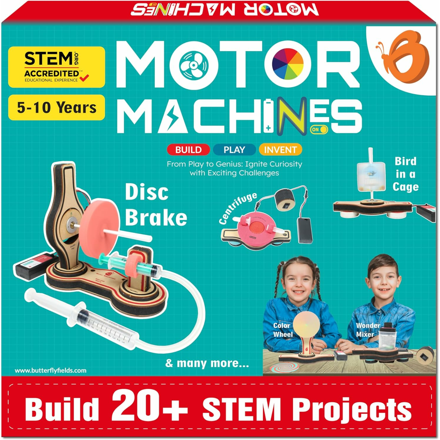 STEM Toy Kit for Kids 5-12 | DIY Science Fun