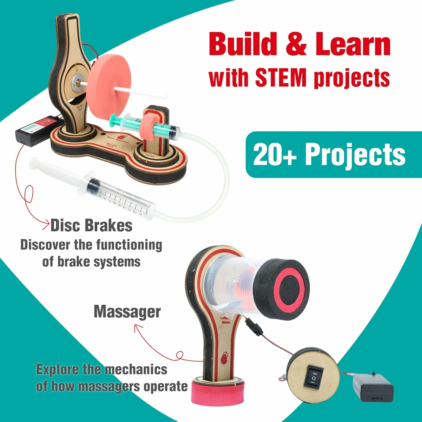 STEM Toy Kit for Kids 5-12 | DIY Science Fun