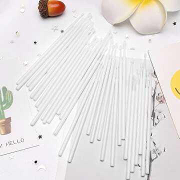 Akstore 600 PCS Micro Applicators for Beauty and Cleaning