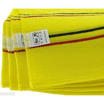 Songwol Towel 9" Korean Exfoliating Bath Gloves - 4pcs