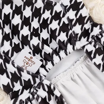 CuteBone Turtleneck Velvet Dress for Small Dogs