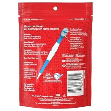 Colgate Wisp Portable Mini-Brush Optic White Coolmint 24 Count