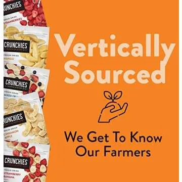 Crunchies Freeze-Dried Natural Crispy Fruit Snacks