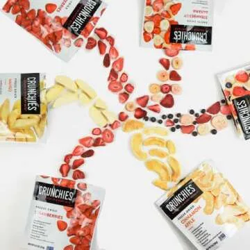 Crunchies Freeze-Dried Natural Crispy Fruit Snacks