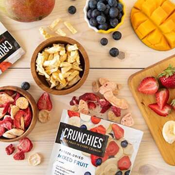 Crunchies Freeze-Dried Natural Crispy Fruit Snacks