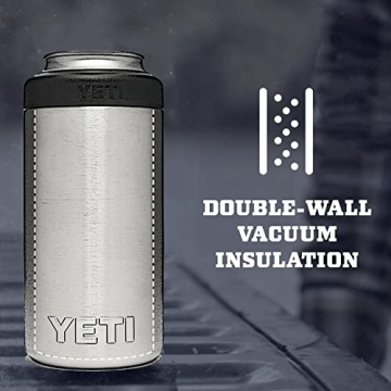 YETI Rambler 16 oz Colster Tall Can Insulator Black