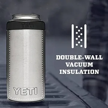 YETI Rambler 16 oz Colster Tall Can Insulator Black