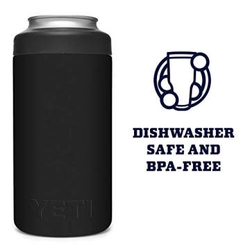 YETI Rambler 16 oz Colster Tall Can Insulator Black