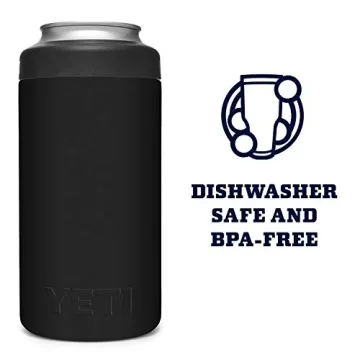 YETI Rambler 16 oz Colster Tall Can Insulator Black
