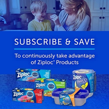 Ziploc Meal Prep Containers - Reusable & Smart Snap Technology