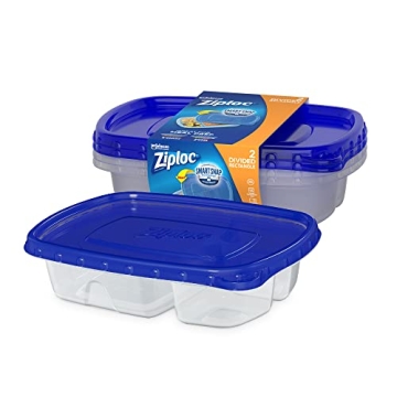 Ziploc Meal Prep Containers - Reusable & Smart Snap Technology