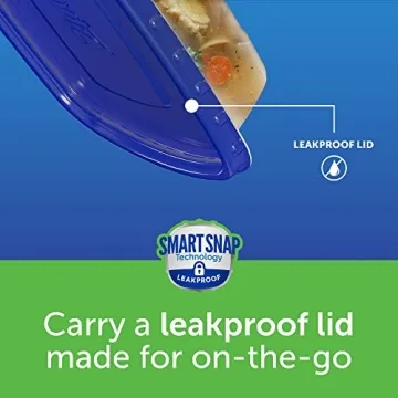 Ziploc Meal Prep Containers - Reusable & Smart Snap Technology