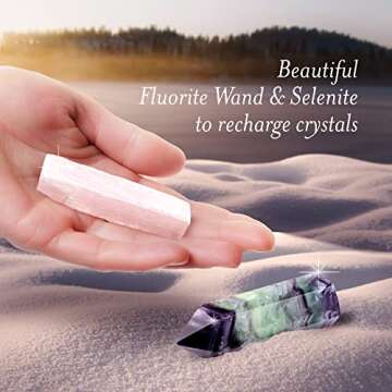 Elementao Advent Calendar 2024 - Crystals and Healing Stones - Christmas Countdown with 24 Chakra Stones and Healing Crystals, Advent Calendars for Adults and Teens, Gifts for Women, Crystal Décor