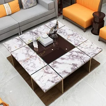 VEELIKE Grey Marble Contact Paper - Peel & Stick Wallpaper