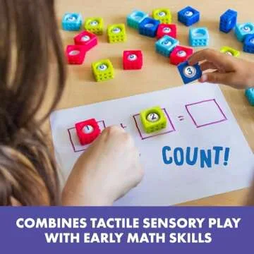 Educational Insights Number BubbleBrix - Toddler Learning Toys, Learn Numbers, Fidget Popper Learning Toys, Gift for Kids Ages 3+