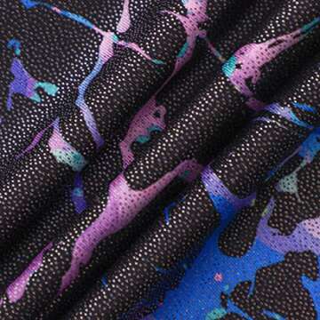 EQSJIU Biketards For Girls Gymnastics Black Lighting Cool Shorts Leotards For Girls 5-6 Years Primary Gymnastics Class