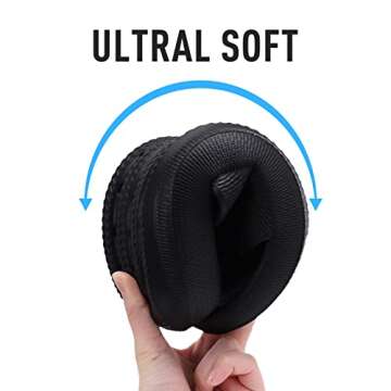 shevalues Pillow Soft Slide Sandals for Women Men Non-Slip Shower Shoes Bath Slippers Summer Beach Slides, Black 37-38