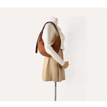 Stylish JOLILUNA Suede Crescent Bag for Women