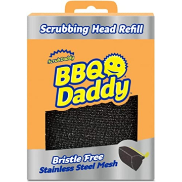 Scrub Daddy BBQ Daddy Grill Brush Head Refill: Steam Cleaning Scrubber for Grills