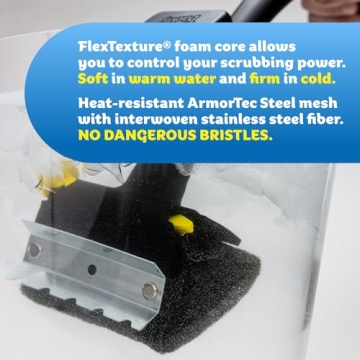 Scrub Daddy BBQ Daddy Grill Brush Head Refill for Easy Cleaning