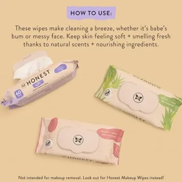 Hydrate + Cleanse Wipes | Plant-Based, Hypoallergenic, 60 Count