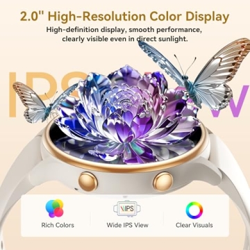 KEEPONFIT Smart Watch for Fitness & Health Tracking