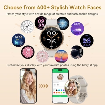 KEEPONFIT Smart Watch for Fitness & Health Tracking