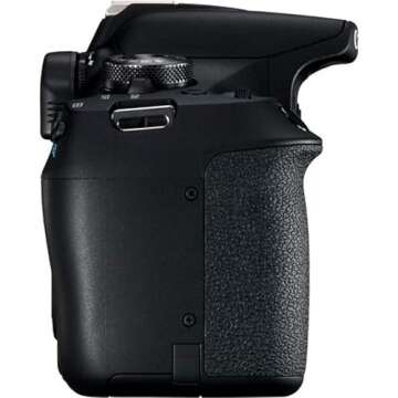 Canon EOS 2000D (Rebel T7) DSLR Camera w/EF-S 18-55mm f/3.5-5.6 III Lens + Camera Case + 64GB Memory + Deluxe Starter Kit + Hand Grip Stabilizer Tripod + More (15pc Bundle) (Renewed)