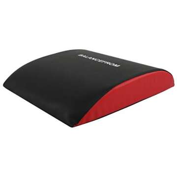 Signature Fitness Ab Mat Trainer Abdominal Machine Exercise Crunch Roller Workout Exerciser, Regular