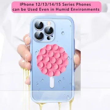 Omee Magnetic Suction Cup Phone Mount for iPhone 15/14/13/12