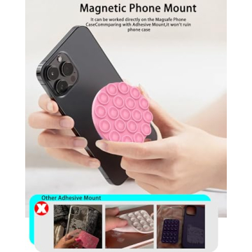 Omee Magnetic Suction Cup Phone Mount for iPhone 15/14/13/12