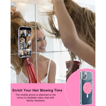 Omee Magnetic Suction Cup Phone Mount for iPhone 15/14/13/12