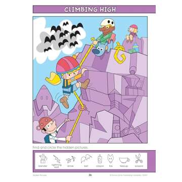 School Zone Hidden Pictures Around the World Workbook: Puzzle Book of Search and Find, Hidden Picture Puzzles, Geography, Global Awareness, and More (Activity Zone)