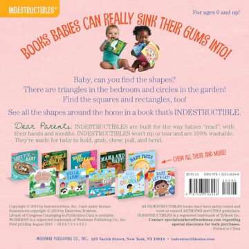 Indestructibles: Baby, Find the Shapes!: Chew Proof · Rip Proof · Nontoxic · 100% Washable (Book ...