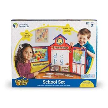 Pretend & Play School Set, Frustration Free Packaging