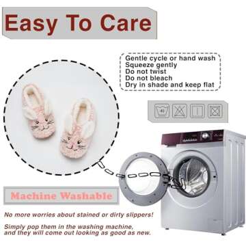 Cute Slippers for All Ages - Cozy and Warm Animal Design