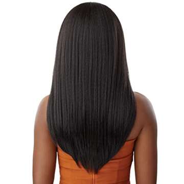 Outre 5X5 Lace Closure Wig - Kinky Straight 24" Hair