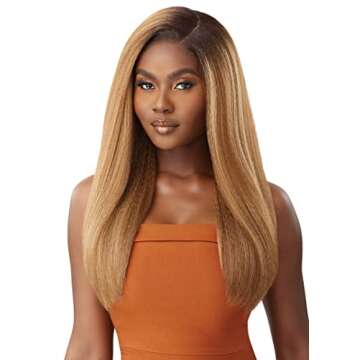 Outre 5X5 Lace Closure Wig - Kinky Straight 24" Hair