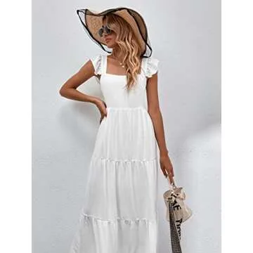 SOLY HUX Women's Stylish Summer Maxi Dress - Perfect for Any Occasion