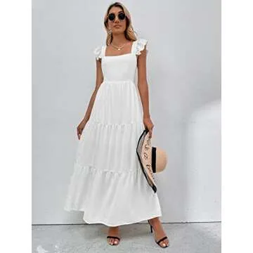 SOLY HUX Women's Stylish Summer Maxi Dress - Perfect for Any Occasion