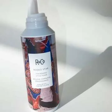 R+Co Rodeo Star Volumizing Thickening Foam for Fine to Medium Hair - 5 Oz