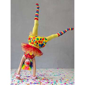 Rainbow Knee High Socks for Fun Style and Comfort