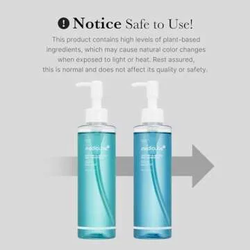 medicube Zero Pore Blackhead Deep Cleansing Oil | Makeup Remover for all skin types, Daily Moisture Facial Cleanser, Low-Irritation | Korean Skin Care (205ml / 6.93 fl.oz)