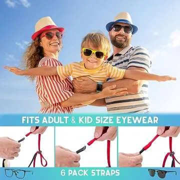 Anchor Glasses Straps for All Ages – Adjustable & Comfortable