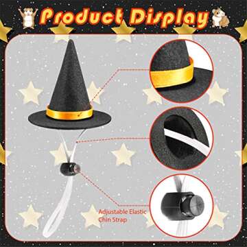 RYPET Guinea Pig Costumes - Hat & Cape Set for Pets