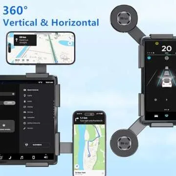 Tesla Phone Mount with Strong Magnet for iPhone & Android