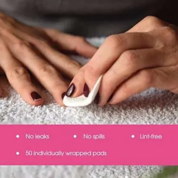 Diamond Wipes Nail Polish Remover Wipes - 50 Pads